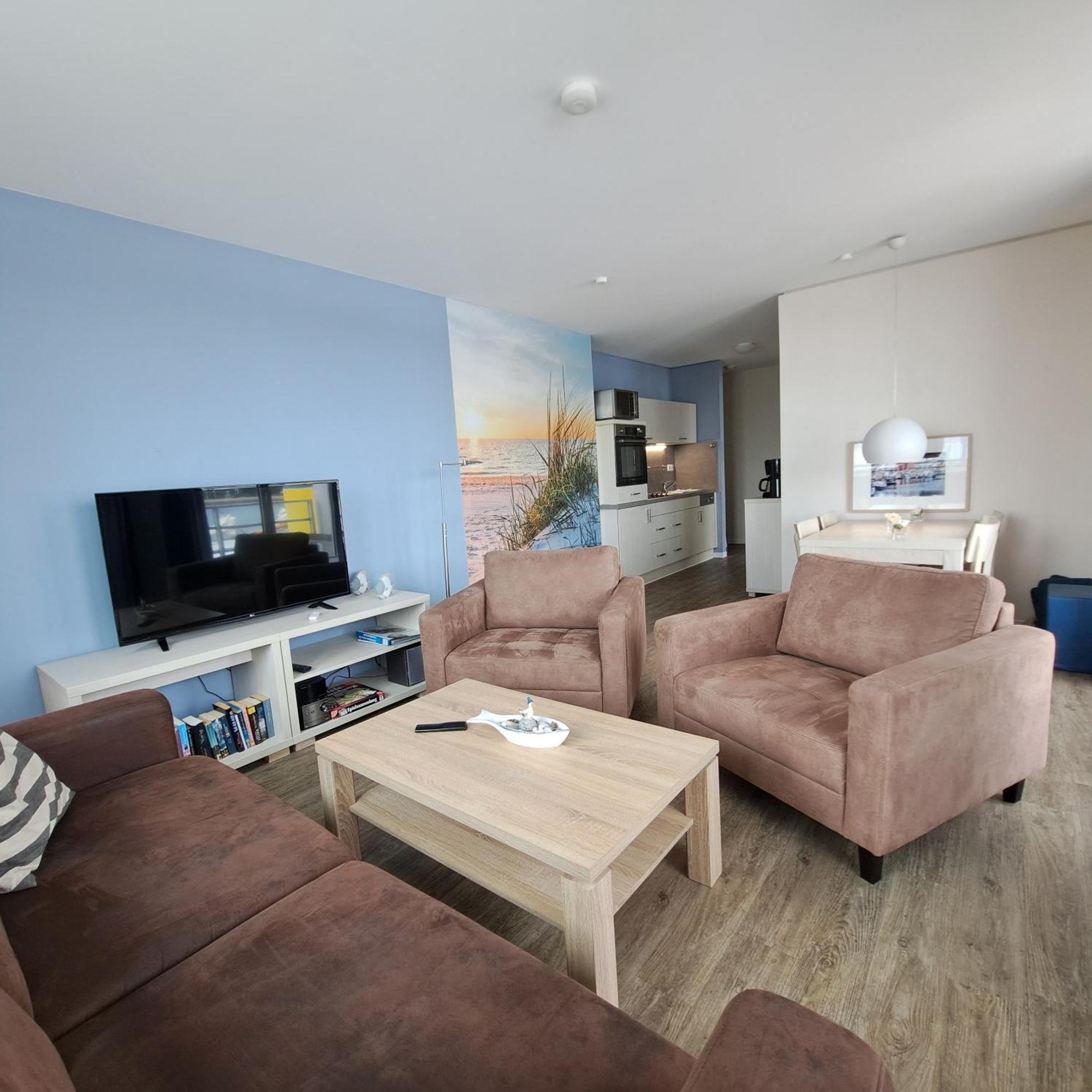Apartment 10 - "Borbyblick" - Blickrichtung Hafen Und Offene See Екернферде Екстер'єр фото